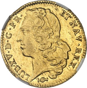 Louis XV (1715-1774). Double louis d'or au bandeau 1771, K, Bordeaux.