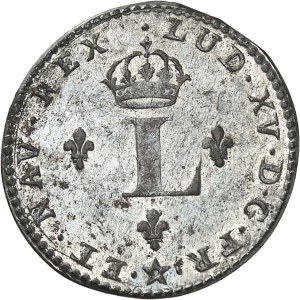 Louis XV (1715-1774). Double sol, known as 