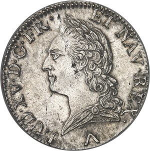 Louis XV (1715-1774). Écu à la vieille tête 1774, W, Lille.