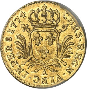Louis XVI (1774-1792). Louis d'or aux palmes 1774, A, Paris.