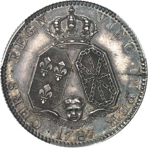 Louis XVI (1774-1792). Silver test of the Louis d'or dit 
