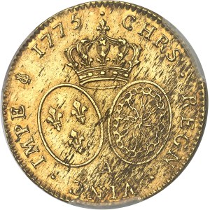 Louis XVI (1774-1792). Double louis d’or aux lunettes 1775, 2d semestre, A, Paris.