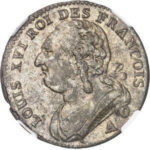 Constitution (1791-1792). 12 deniers FRANÇOIS 1791, 1er semestre - An 3, A, Paris.