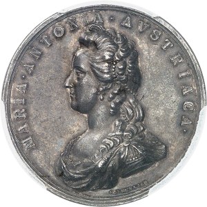 Constitution (1791-1792). Medal, Marie Antoinette, victim of the factious, by Baldenbach ND (c.1795), Vienna.