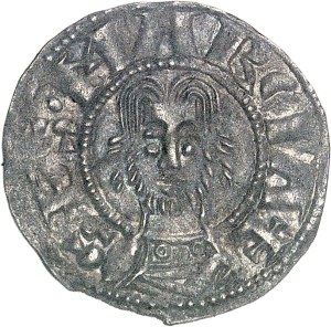 Limoges, Saint-Martial abbey, anonymous. Denier ND (before 1245).