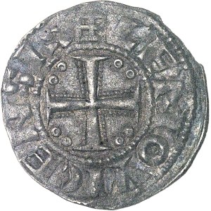 Limoges, abbaye Saint-Martial, anonymes. Denier ND (avant 1245).