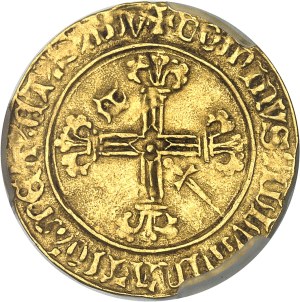 Béarn (Seigneurie de), François Phébus (1479-1483). Golden shield ND.