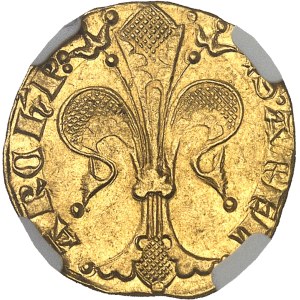 Arles (archevêché d’), Étienne de la Garde (1351-1361). Florin ND (1351-1361), Arles.