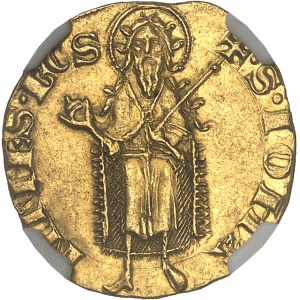 Arles (archevêché d’), Étienne de la Garde (1351-1361). Florin ND (1351-1361), Arles.