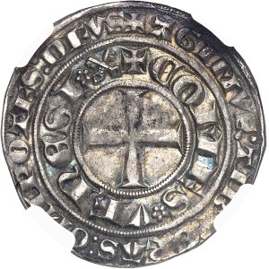 Comtat Venaissin, Avignon, Clément VI (1342-1352). Gros tournois (28 deniers) ND (1342-1352), Sorgues (Pont-de-Sorgues).