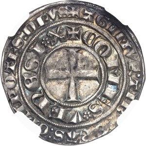 Comtat Venaissin, Avignon, Clément VI (1342-1352). Gros tournois (28 deniers) ND (1342-1352), Sorgues (Pont-de-Sorgues).