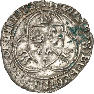 Dombes, Jean II de Bourbon (1456-1488). Blanc ND, Trévoux.