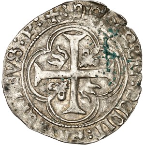 Dombes, Jean II de Bourbon (1456-1488). Blanc ND, Trévoux.