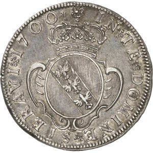 Lorraine (duché de), Léopold Ier (1690-1729). Léopold d’argent 1700, Nancy.
