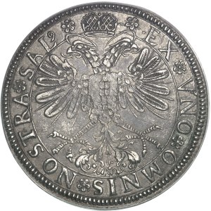 Mulhouse (ville impériale de). Thaler, refrappe postérieure à la tranche feuilletée 1623 (XVIIIe s.), Mulhouse ?