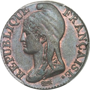 Directoire (1795-1799). Cinq centimes Dupré, small module An 4 (1795), A, Paris.