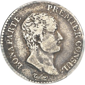 Consulat (1799-1804). Demi-franc Bonaparte An 12 (1804), U, Turin.