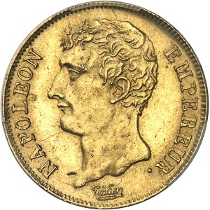 Premier Empire / Napoléon Ier (1804-1814). 20 francs Empereur, type intermédiaire An 12 (1804), A, Paris.