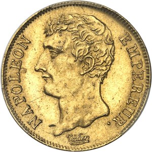 First Empire / Napoleon I (1804-1814). 20 francs Emperor, intermediate type An 12 (1804), A, Paris.