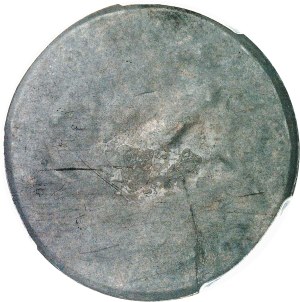 First Empire / Napoleon I (1804-1814). Single-sided bronze obverse of the 100 francs 1807 by Vassallo, Frappe spéciale (SP) 1807, Genoa.