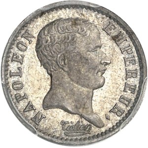 Premier Empire / Napoléon Ier (1804-1814). Quart de franc, type africain 1807, A, Paris.