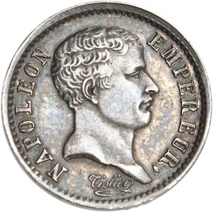 Premier Empire / Napoléon Ier (1804-1814). Quart de franc, type africain 1807, A, Paris.