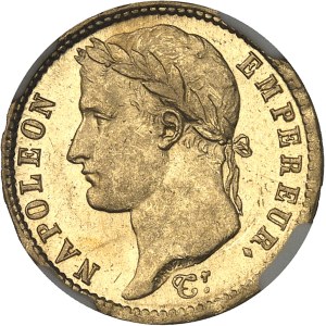 Premier Empire / Napoléon Ier (1804-1814). 20 francs Empire 1809, A, Paris.