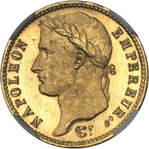 First Empire / Napoleon I (1804-1814). 20 francs Empire 1810, A, Paris.