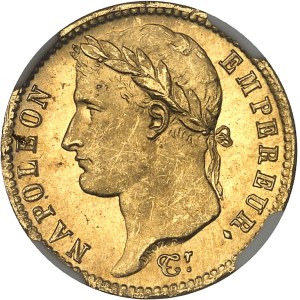 Premier Empire / Napoléon Ier (1804-1814). 20 francs Empire 1810, A, Paris.