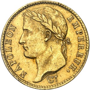 Premier Empire / Napoléon Ier (1804-1814). 20 francs Empire 1810, W, Lille.