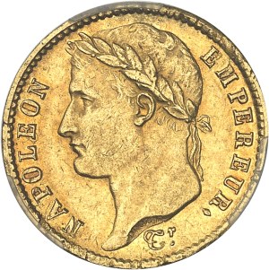 First Empire / Napoleon I (1804-1814). 20 francs Empire 1812, K, Bordeaux.