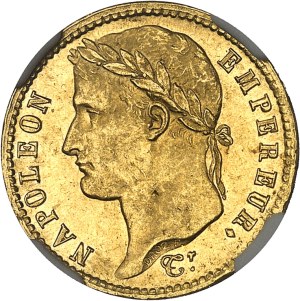 First Empire / Napoleon I (1804-1814). 20 francs Empire 1813, A, Paris.