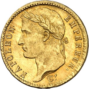 First Empire / Napoleon I (1804-1814). 20 francs Empire 1813, A, Paris.