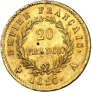 Premier Empire / Napoléon Ier (1804-1814). 20 francs Empire 1813, A, Paris.