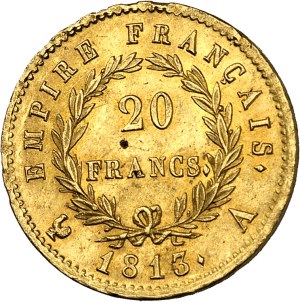 First Empire / Napoleon I (1804-1814). 20 francs Empire 1813, A, Paris.