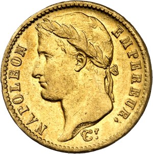 First Empire / Napoleon I (1804-1814). 20 francs Empire 1813, CL, Gênes.