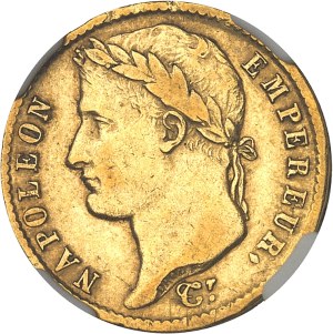 First Empire / Napoleon I (1804-1814). 20 francs Empire 1813, U, Turin.