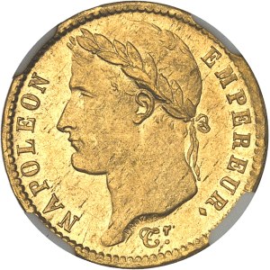 Premier Empire / Napoléon Ier (1804-1814). 20 francs Empire 1814, A, Paris.