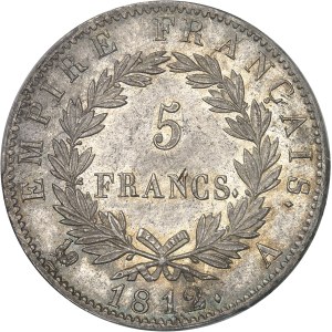 Premier Empire / Napoléon Ier (1804-1814). 5 francs Empire 1812, A, Paris.