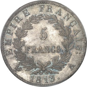 First Empire / Napoleon I (1804-1814). 5 francs Empire 1813, A, Paris.