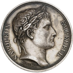 Premier Empire / Napoléon Ier (1804-1814). Médaille, École des Mines du Mont Blanc de Peisey-Vallandry, par Andrieu et Brenet An XIII (1805), Paris.