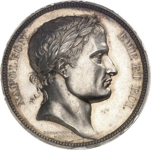 First Empire / Napoleon I (1804-1814). Medal, marriage of Stéphanie de Beauharnais to Charles, Grand Duke of Baden, by Droz and Andrieu 1806, Paris.