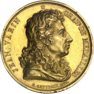 Premier Empire / Napoléon Ier (1804-1814). Médaille, Premier grand prix de Rome en gravure de médailles et pierres fines en 1809, par E. Gatteaux, Frappe spéciale (SP) 1809-1819, Paris.
