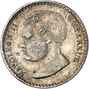 Napoleon II (1811-1832). Trial of the Napoleon II Emperor 1816 quarter franc, Brussels (Würden).