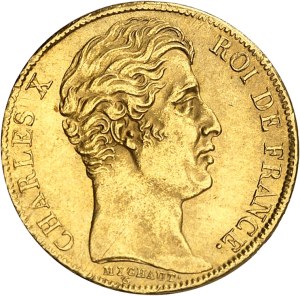 Charles X (1824-1830). 20 francs 1825, A, Paris.