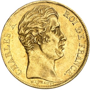 Charles X (1824-1830). 20 francs 1825, W, Lille.
