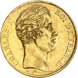Charles X (1824-1830). 20 francs 1825, W, Lille.