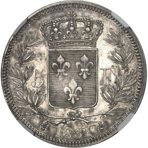 Henri V (1820-1883). 5 francs 1831, Bruxelles (Würden).