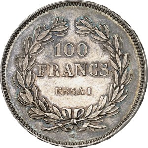Louis-Philippe I (1830-1848). Essai de 100 francs Or, concours de 1831, by Domard 1831, Paris.