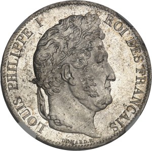 Louis-Philippe I (1830-1848). 5 francs, IIIe type Domard 1846, A, Paris.